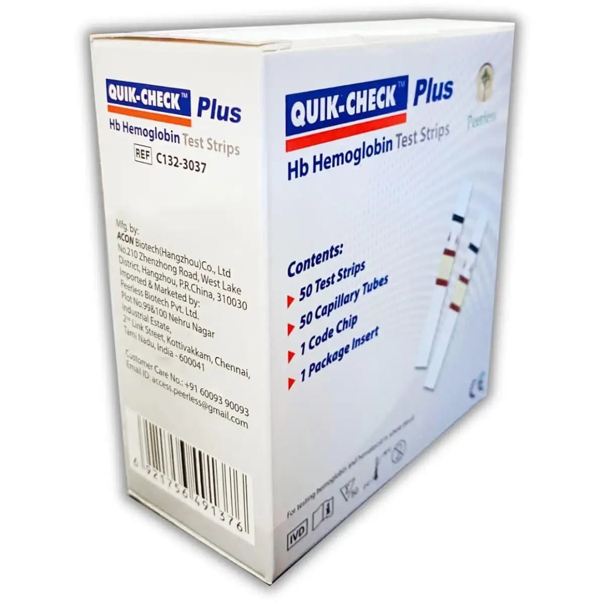 Quickchek Plus Hemoglobin Strip 50t